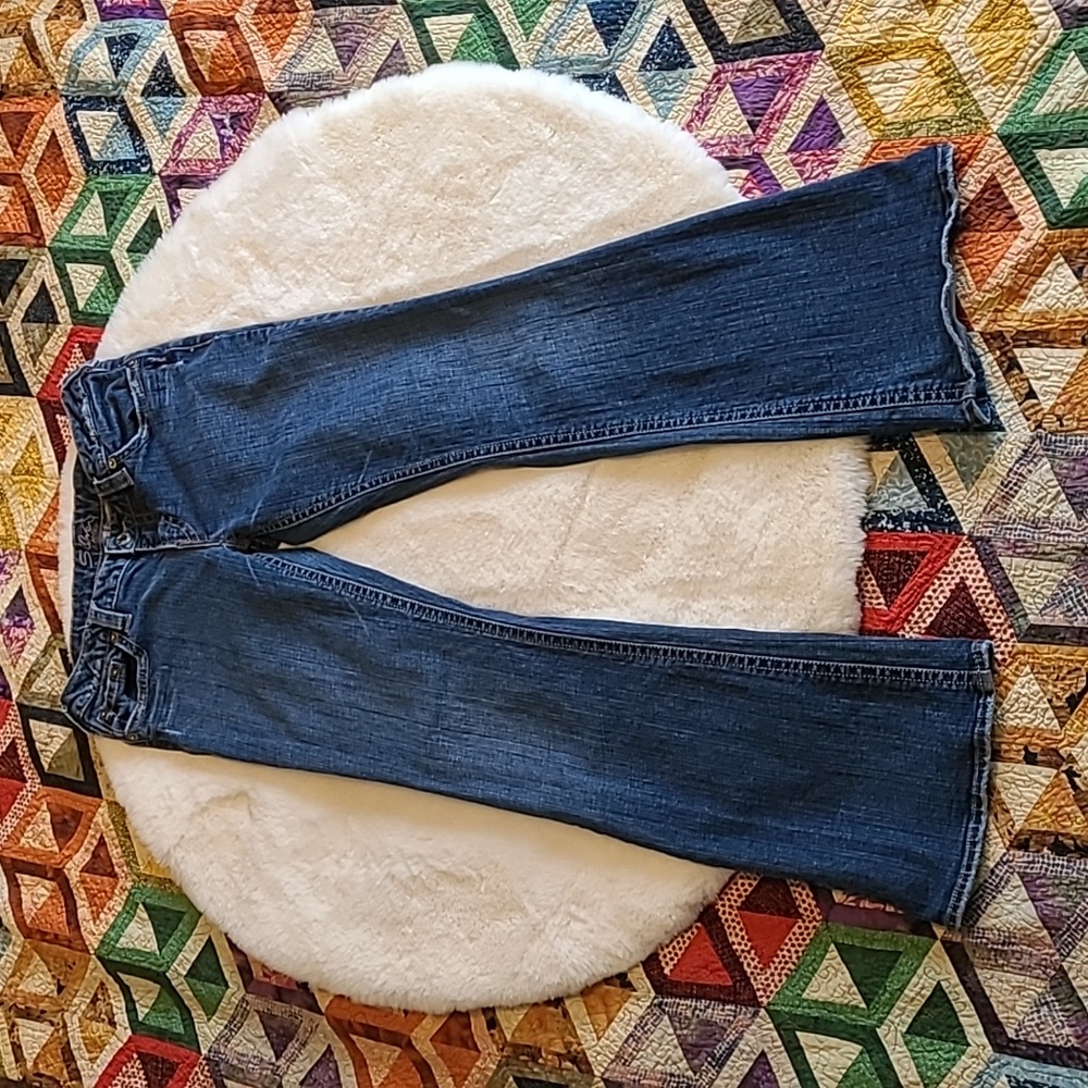 Silver Jeans Denim Flare Leg Spur Blue Jeans 31/33